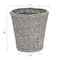 Household Essentials 7" Woven Wicker Waste Basket